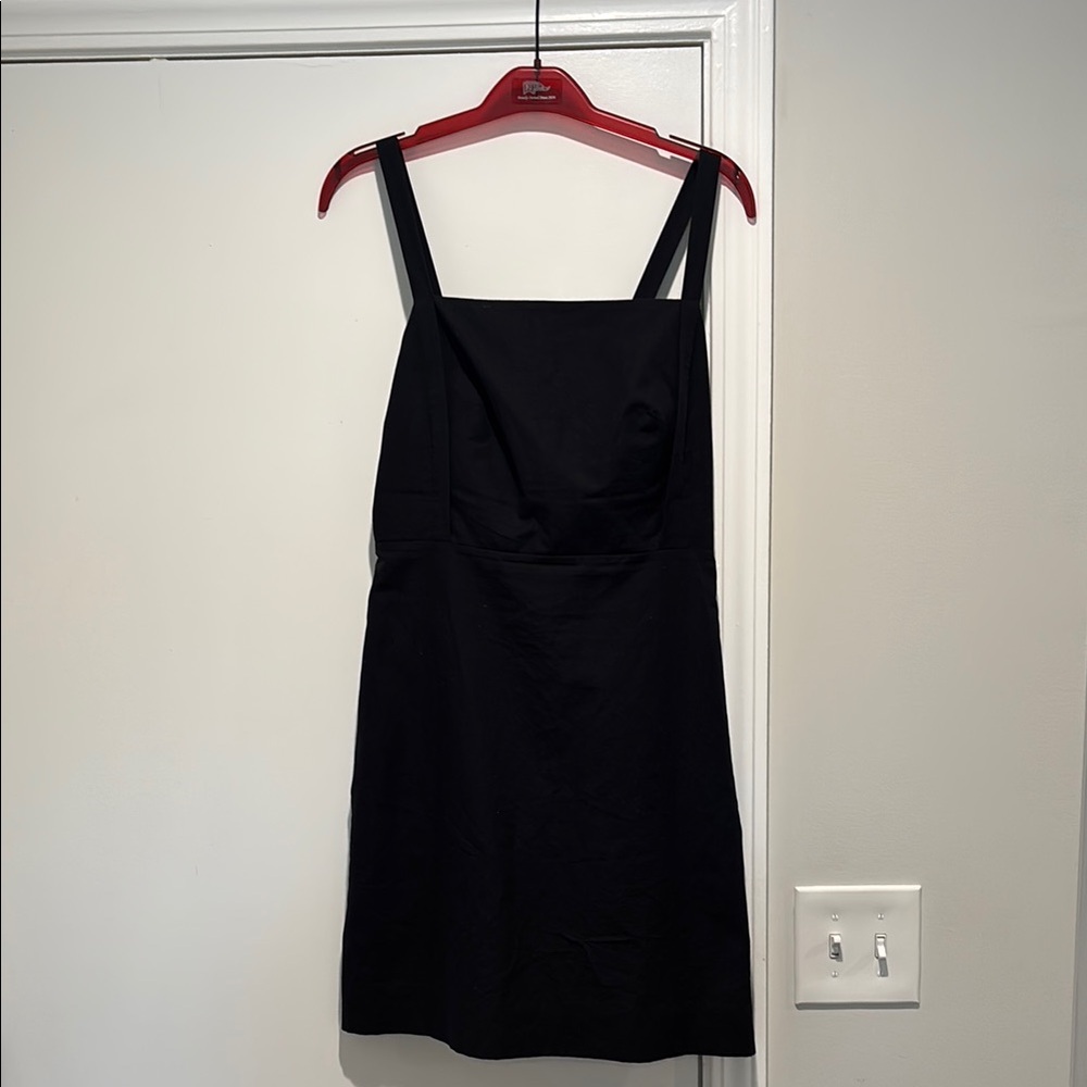COS Pinafore Black Mini Dress